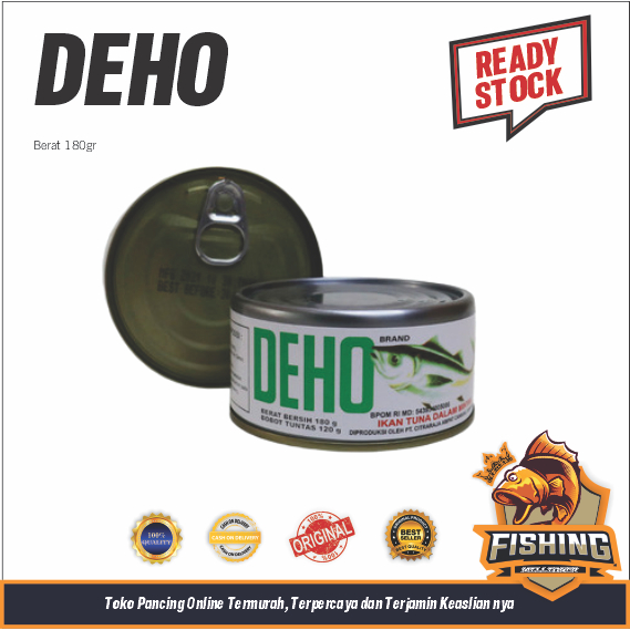 

Deho Tuna Terlaris berat 180gr untuk campuran memancing