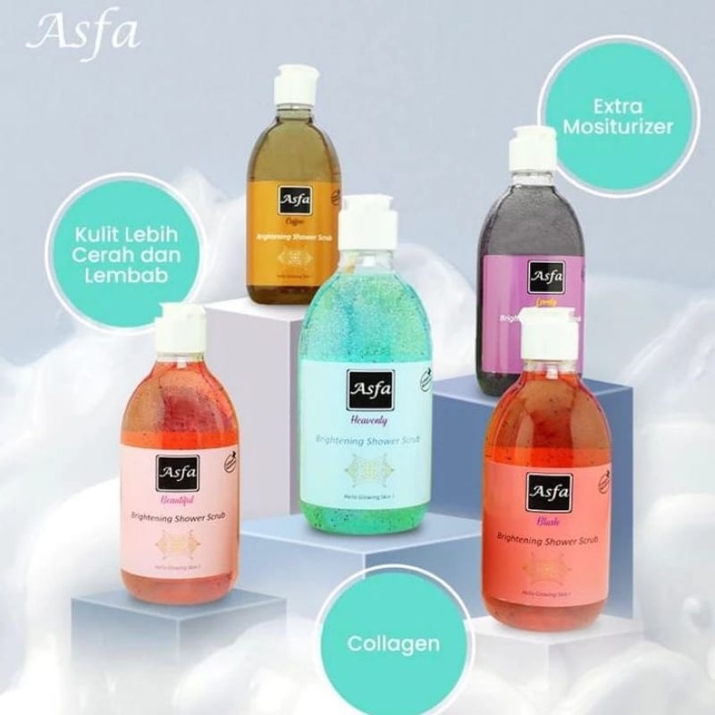 ASFA BRIGHTENING SHOWER SCRUB