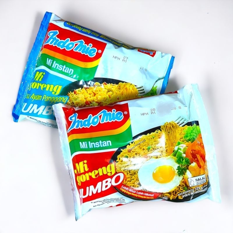 

Lebih Banyak: INDOMIE GORENG JUMBO Lebih Nikmat Enak Kenyang Puas
