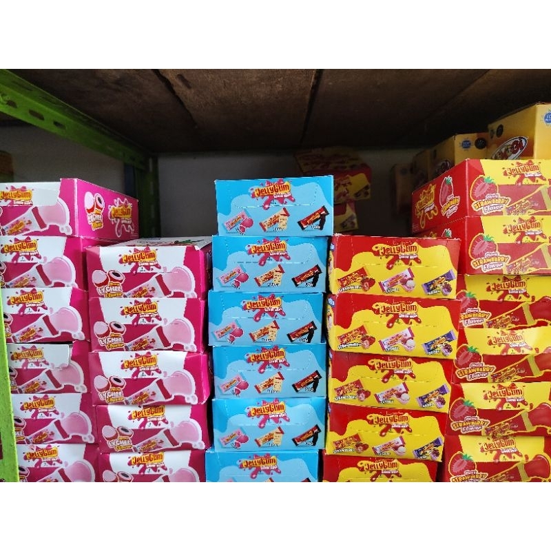 

DONALD JELLY GUM isi 24 free 1