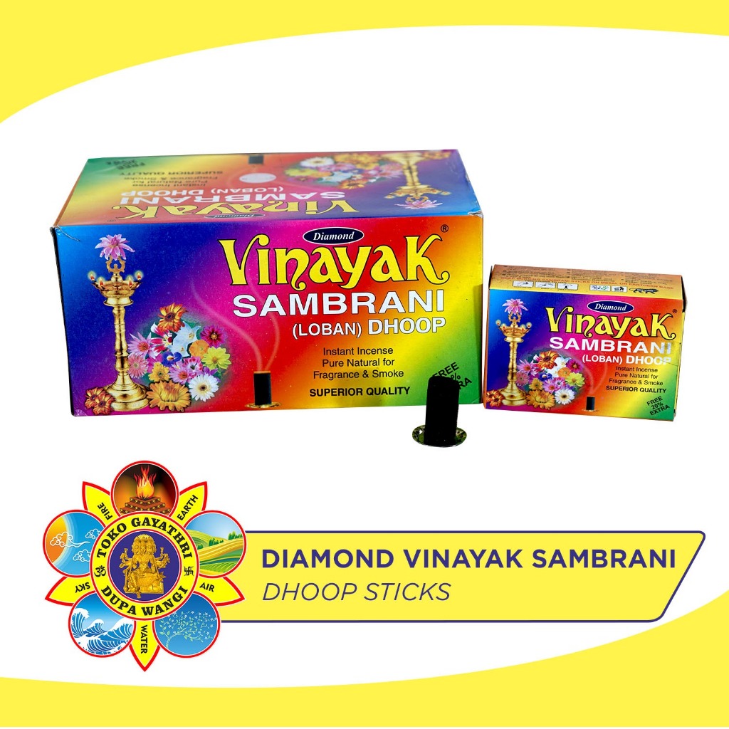 Dupa India Aromaterapi Dhoop - Vinayak Diamond Sambrani
