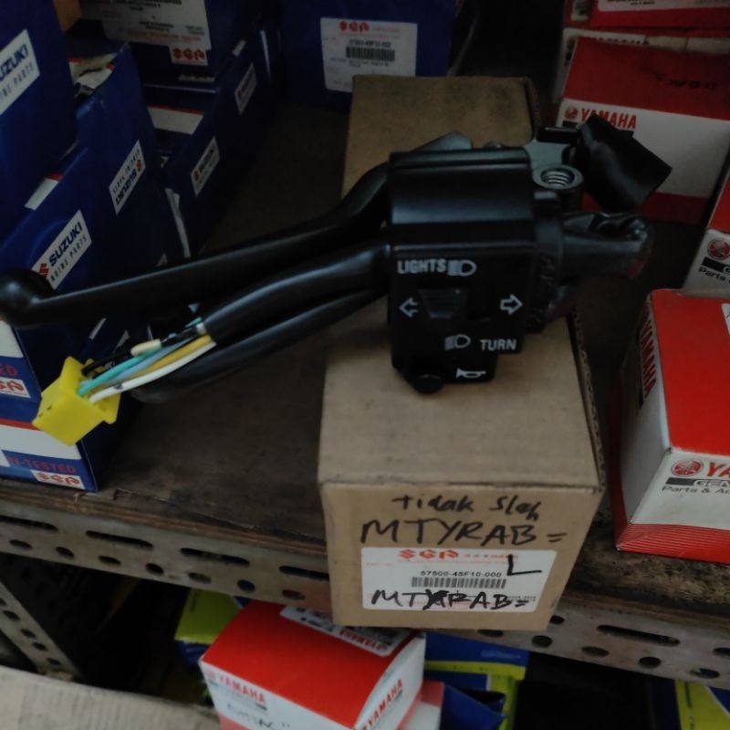 saklar kiri thunder 125 old non selah ori suzuki