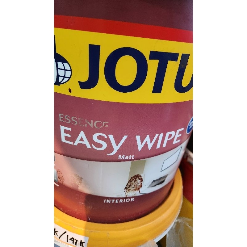 jotun easy wipe putih white 18 liter