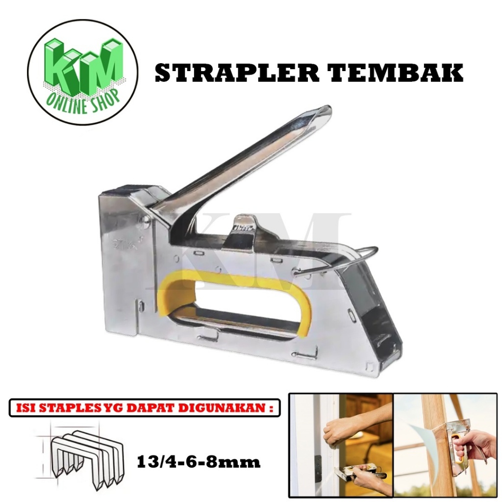 

Strapler Tembak / Staples Tembak 13/4-6-8 mm Staples Jok Motor Staples Sofa R 23 - 10C8F