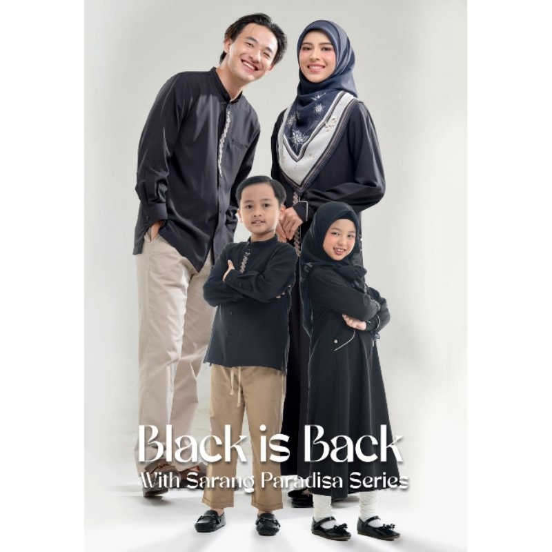 ORI RABBANI SARIMBIT PARADISA sarang  premium COUPLE keluarga  gamis Sarimbit kemko dewasa pria wani