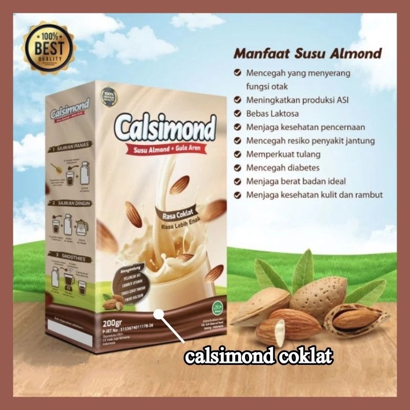 

calsimond gula aren rasa coklat 200 gr