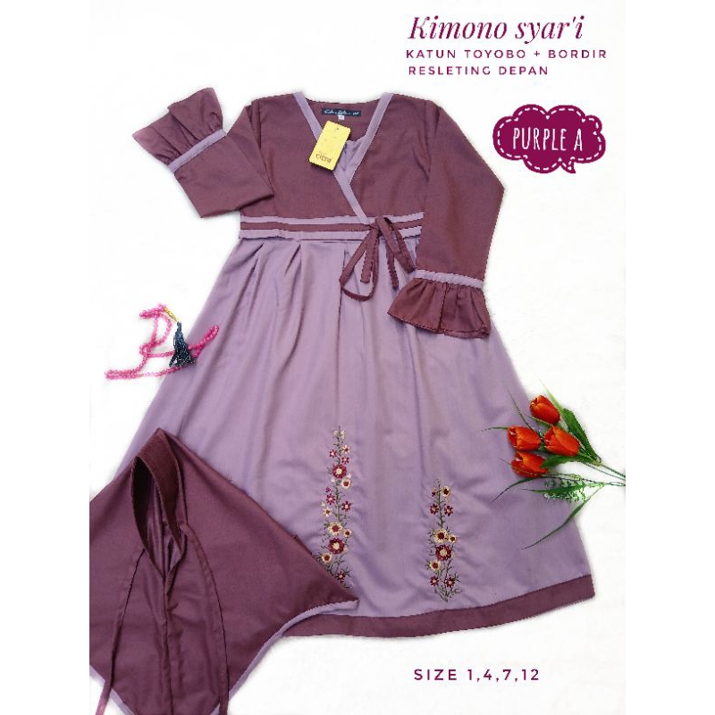 GAMIS KATUN TOYOBO/GAMIS ANAK/GAMIS MURAH/GAMIS CITRA KIDS