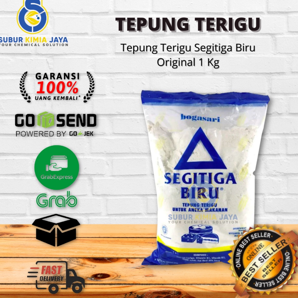 

XKI216 99 BRANDS FESTIVAL Tepung Terigu Segitiga Biru Eco 1 Kg