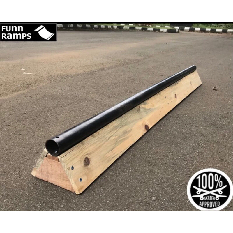 Mini Grind Rail Coping Besi Skateboard Inline Skate Scooter
