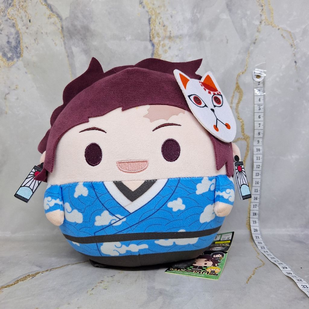 Tanjiro Fuwakororin M Size Plush Doll Demon Slayer Kimetsu No Yaiba Boneka