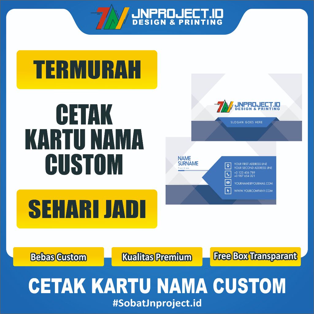 

Cetak Kartu Nama Custom | Kartu Nama Murah