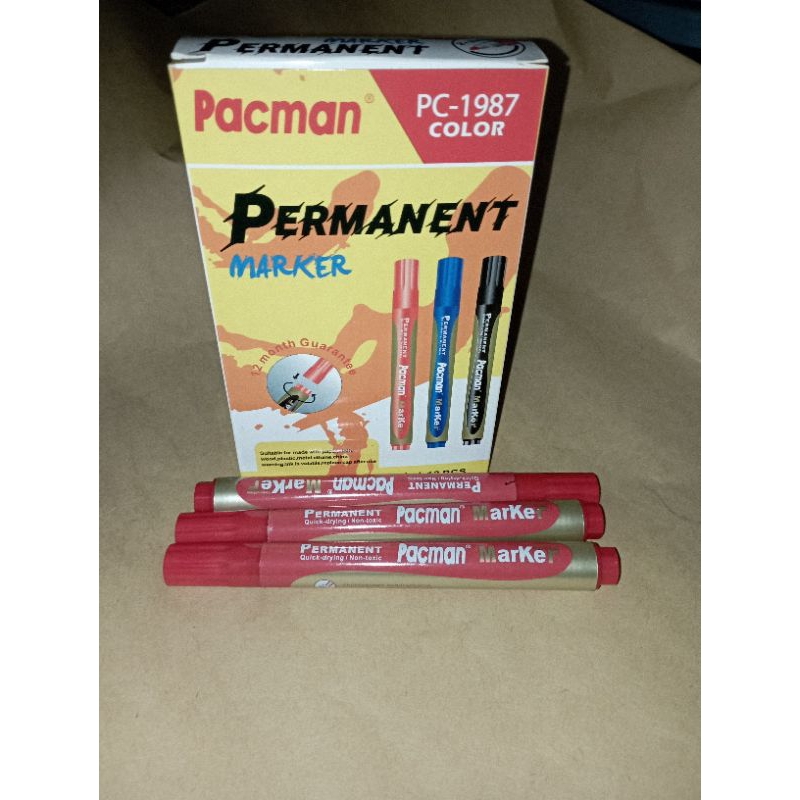 

1buah spidol pacman permanet merah