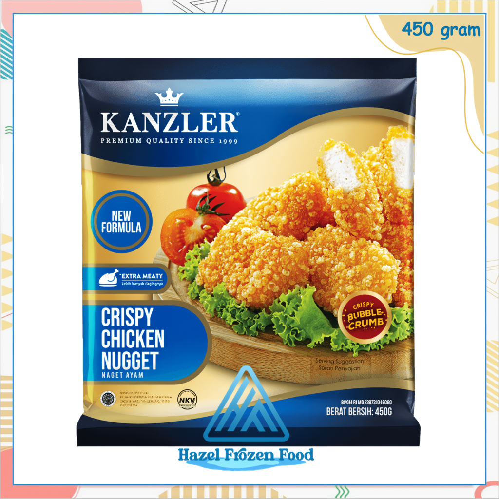 

Kanzler Crispy Chicken Nugget 450 g Frozen Food Karawang