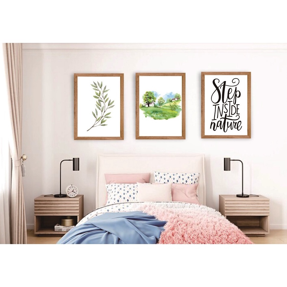 ILD627 FASH SALE Frame Hiasan Dinding Aesthethic Wall Decor Minimalis Pajangan Rumah Dekorasi Poster
