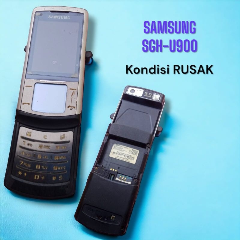 SAMSUNG JADUL SGH U900 RUSAK