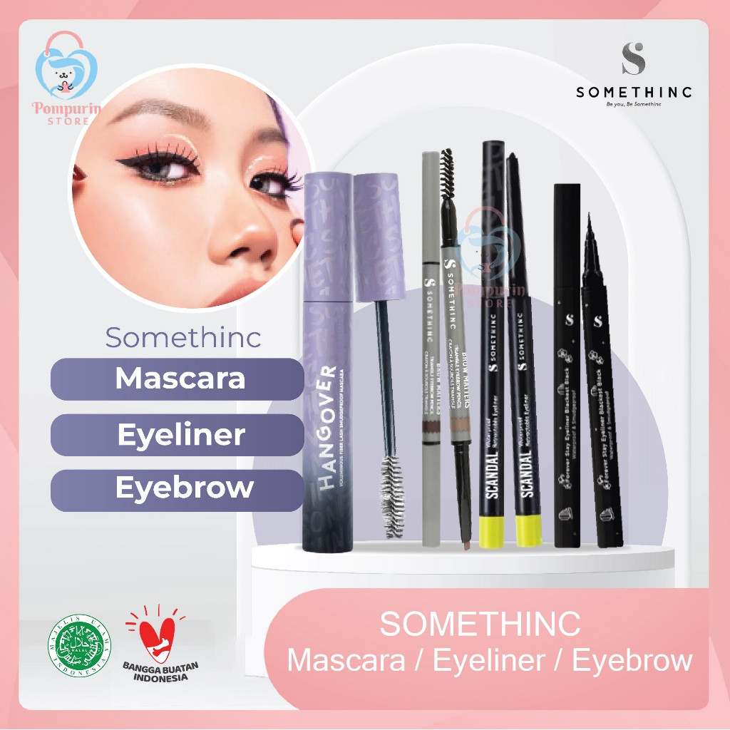 SOMETHINC Mascara / Eyeliner / Eyebrow - Tipsy Lash Lift Lengthening Mascara / Scandal Waterproof Re