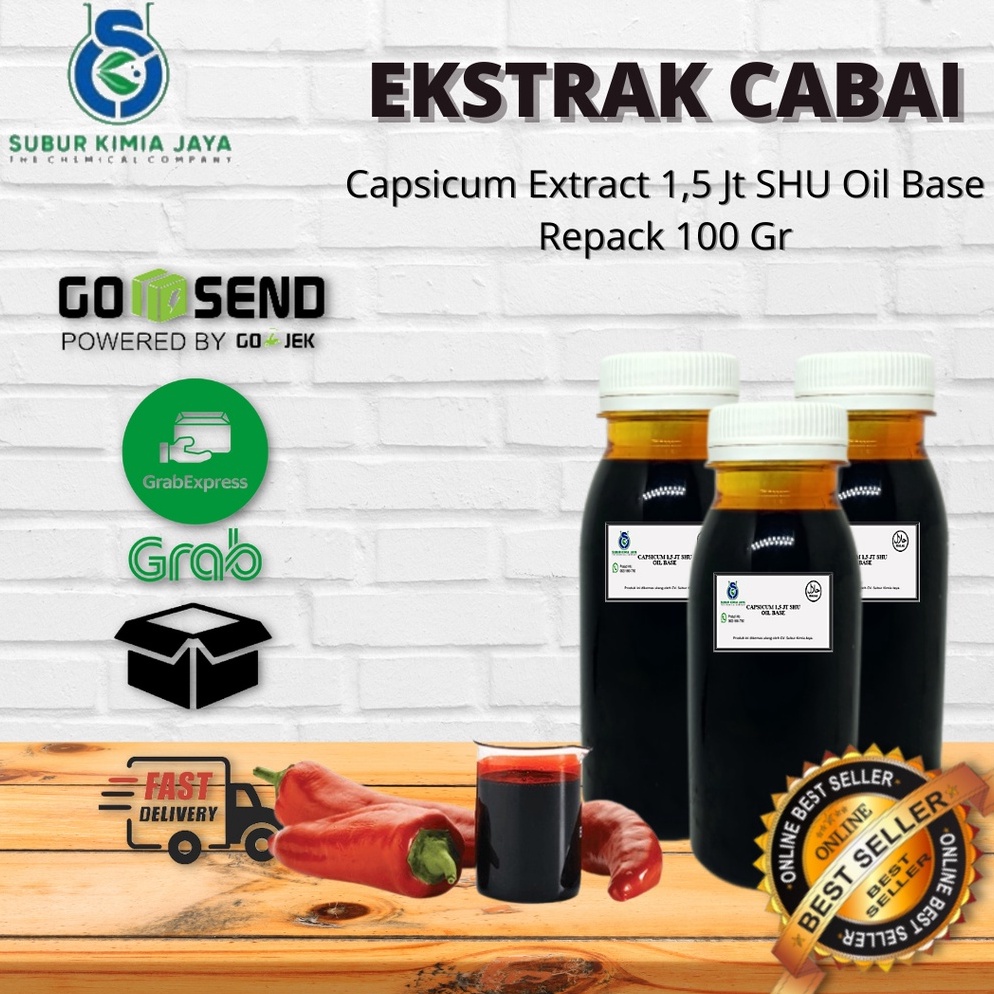 

MCF691 C6369 Ekstrak Cabe Merah Murni Pure Capsicum 15 jt shu 1 gr