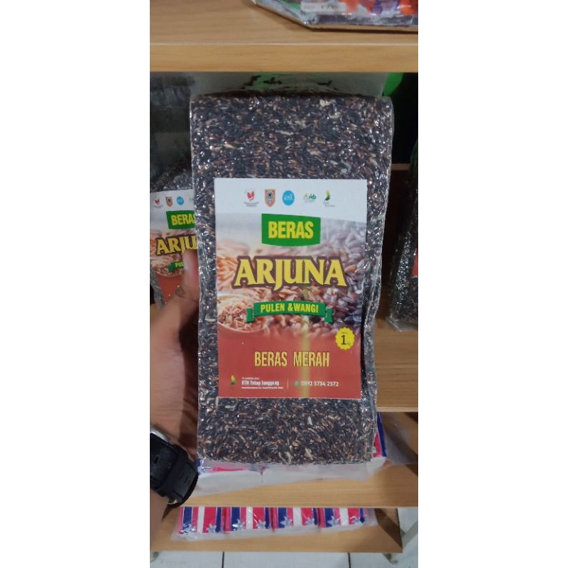

beras merah arjuna