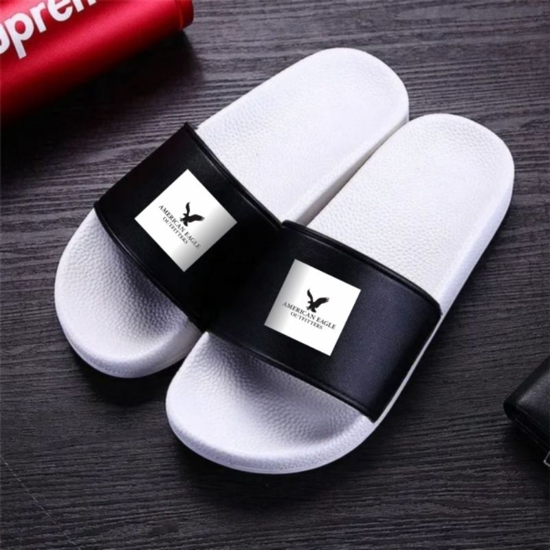 Sandal Slop Pria Wanita Sandal Santai Anti Slip Tahan Air Size 36-43 American Eagle