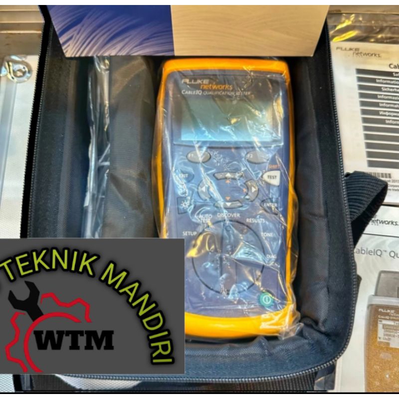Fluke Network CIQ-100 CableIQ Qualification Tester CIQ100 Lan Tester