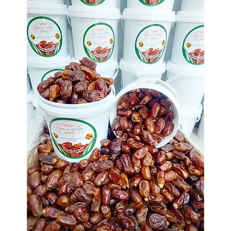 

EXP 2025 KURMA SUKARI AL QASEEM EMBER 500gr STOK BARU