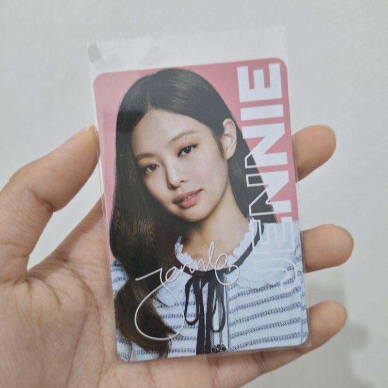 PC PHOTOCARD JENNIE OREO X BLACKPINK