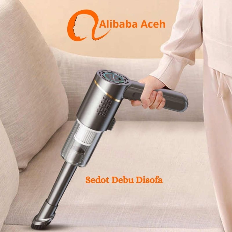 Vacum Cleaner Mobil Vakum Cleaner Portable Wireless Penyedot Debu Sofa Penyedot Debu Mobil