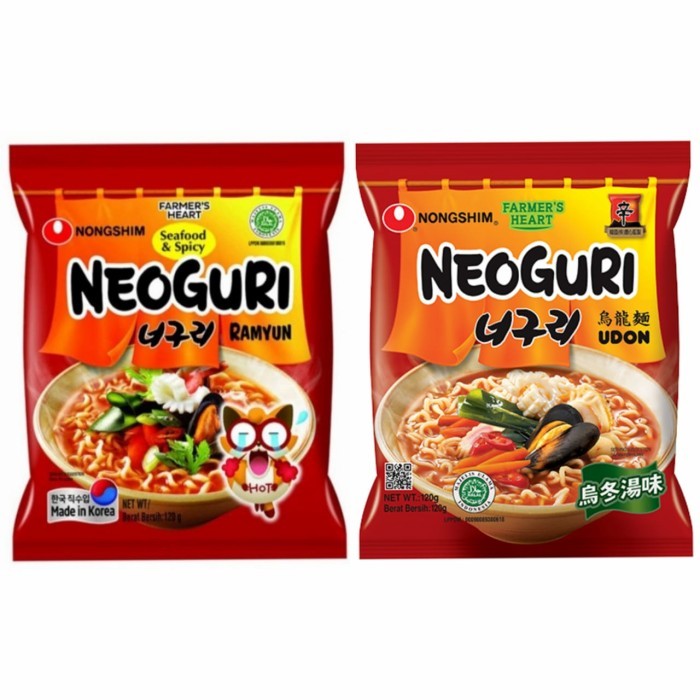 

120 gr Neoguri Nong Shim Mie Instan Exp.Desember 2025