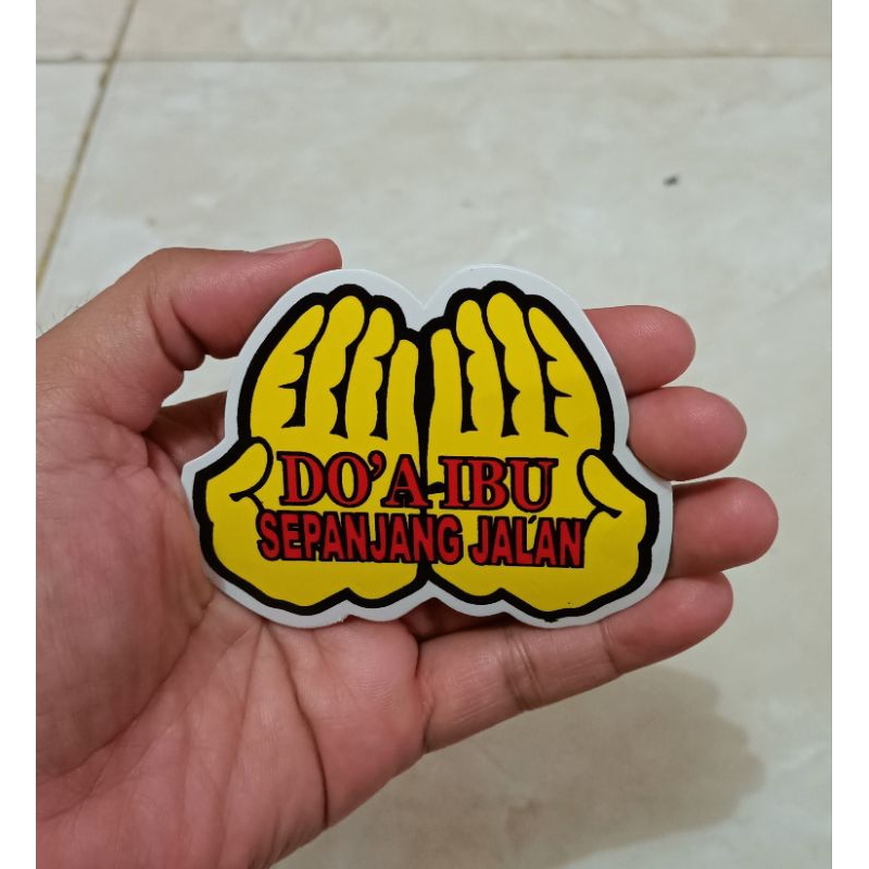 Stiker motor doa ibu sepanjang jalan isi 2