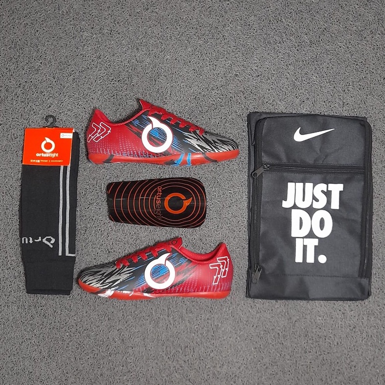 Murah PAKET KOMPLIT sepatu futsal ortuseight catalyst chimera in olahraga anak Sepatu Futsal Anak Or