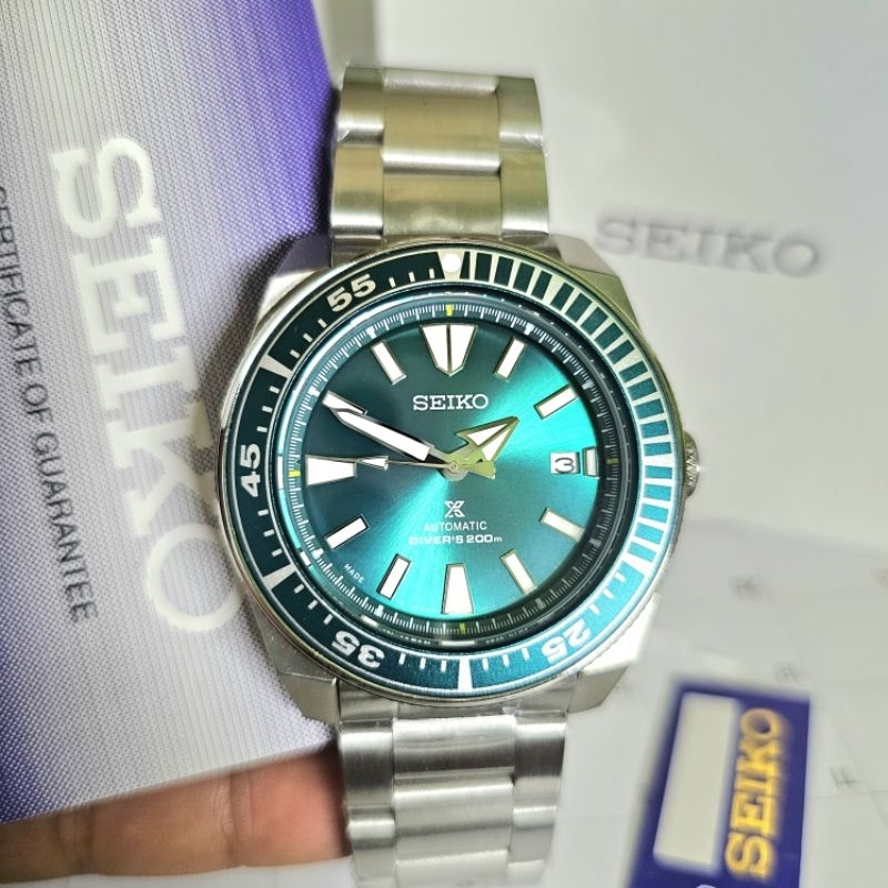Seiko Samurai Hulk Divers Jam Tangan Pria Automatic Original