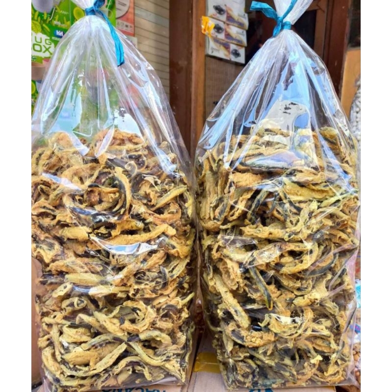 

250 gram peyek belut,belut crispy,cruncy eel gurih renyah