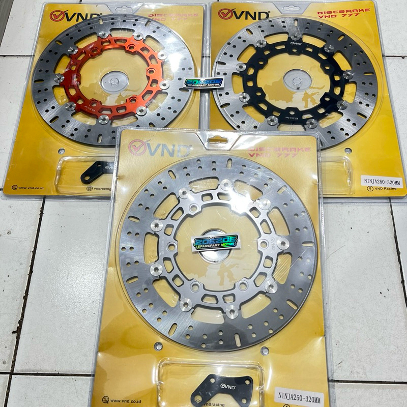 PIRINGAN DEPAN CAKRAM VND 777 320MM NINJA RR NINJA 250 KARBU NINJA 150 RR CNC FLOATING BRAKE DISK DI