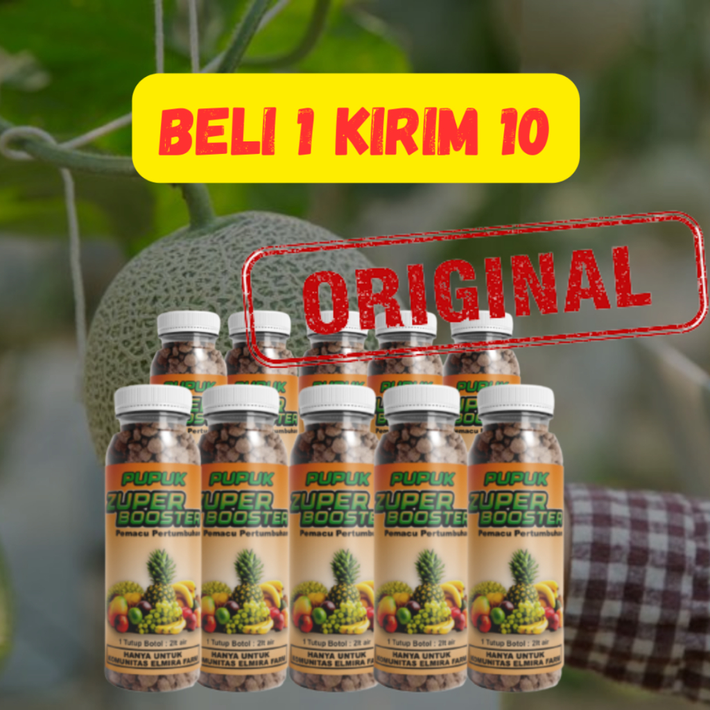 PUPUK ZUPER BOOSTER PELEBAT BUAH Beli 1 Dapat 10