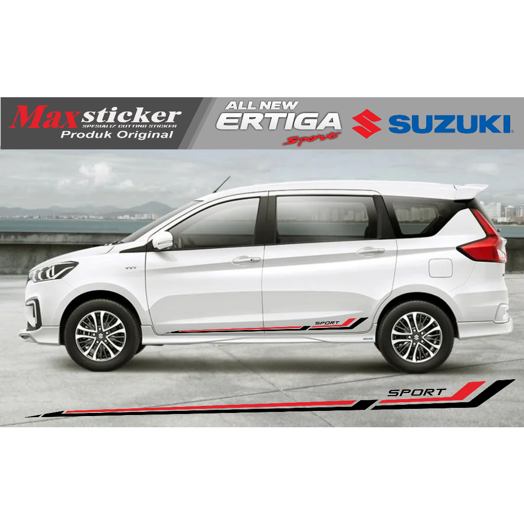 sticker all new ertiga simple sport sticker list body all new ertiga 2022 2024