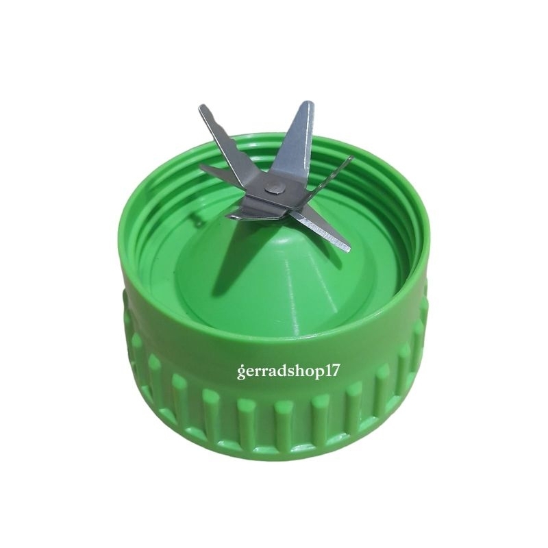 Monting blender miyako 6 mata pisau gear plastik warna hijau