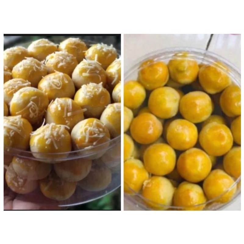 

Nastar homemade kemasan 250gr ada 2varian toping keju & polos