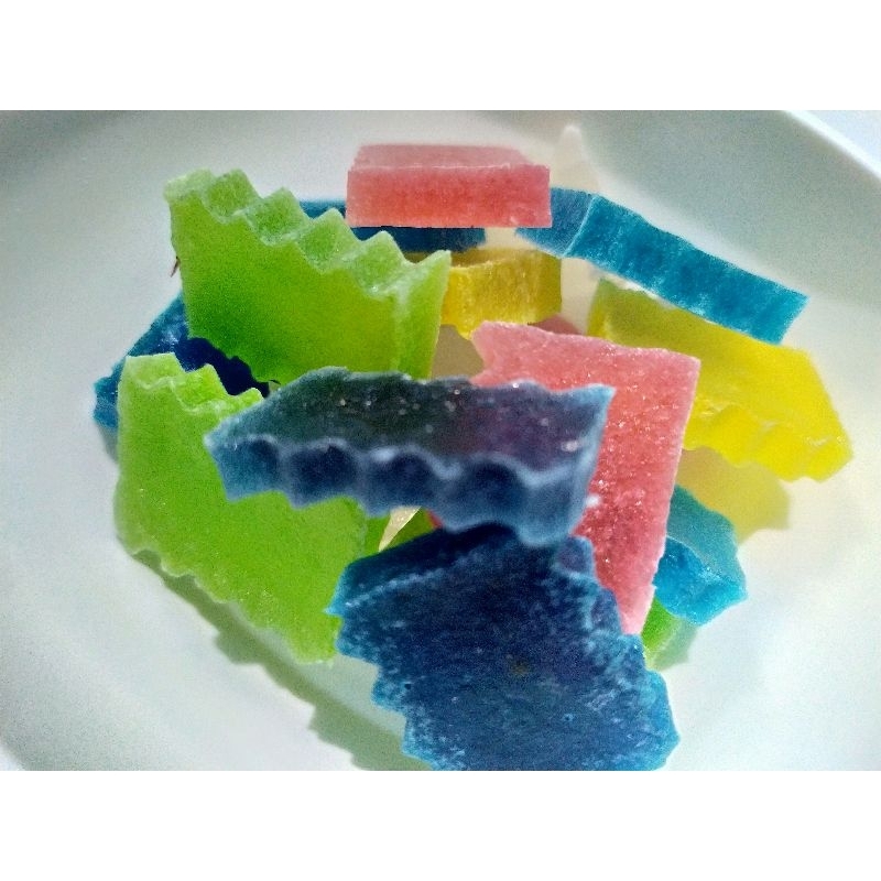 

permen agar-agar/ agar-agar kering/ kohakuto/ cristal candy/ jumbo