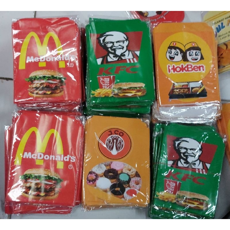 

100 AMPLOP LEBARAN MOTIF SNACK