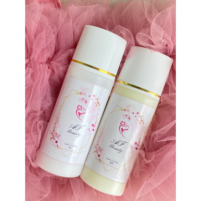 AF BEAUTY BODY LOTION EXTRA WHITENING pemutih badan permanen