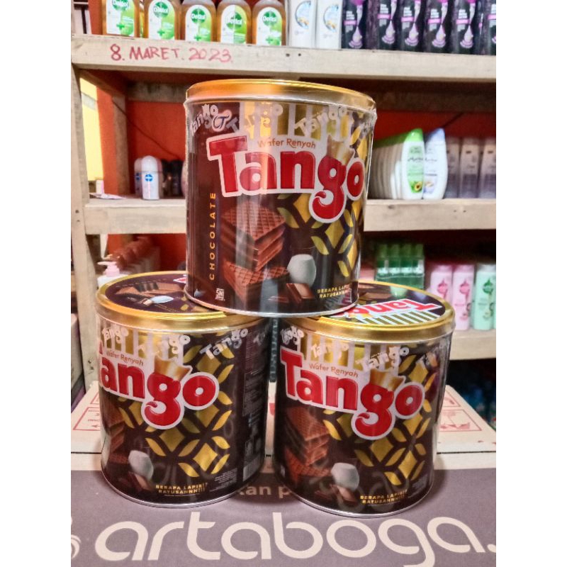 

TANGO Kaleng Coklat/VANILA 270gr