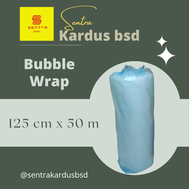 

Plastik Bubble Wrap 125cmx50 meter