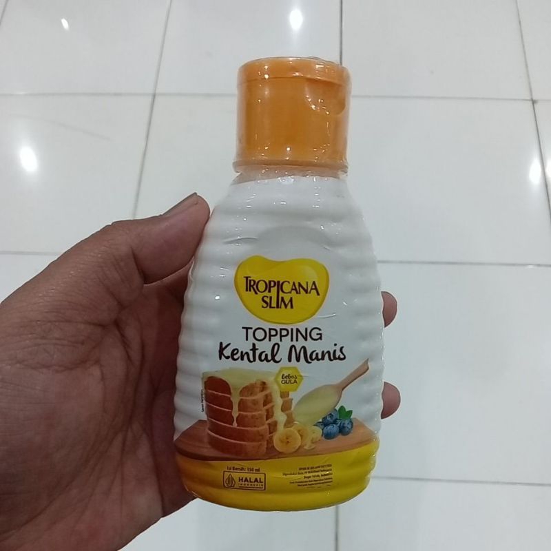 

Tropicana Slim Topping Kental Manis 150 ml Bebas Gula