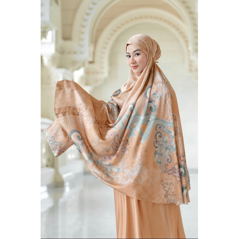 The Wave Prayer Robe - Sunset Buttonscarves