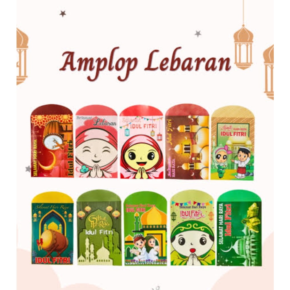 

Amplop Lebaran 1 Pack 10 pcs