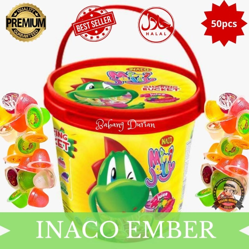 

INACO MINI JELLY SHARING BUCKET 50 PCS