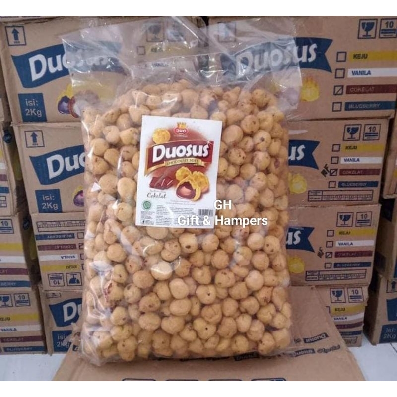 

Duosus 500gr REPACKED Snacks Sus Coklat Choco Soes Duo Sus DuoSoes Terlaris