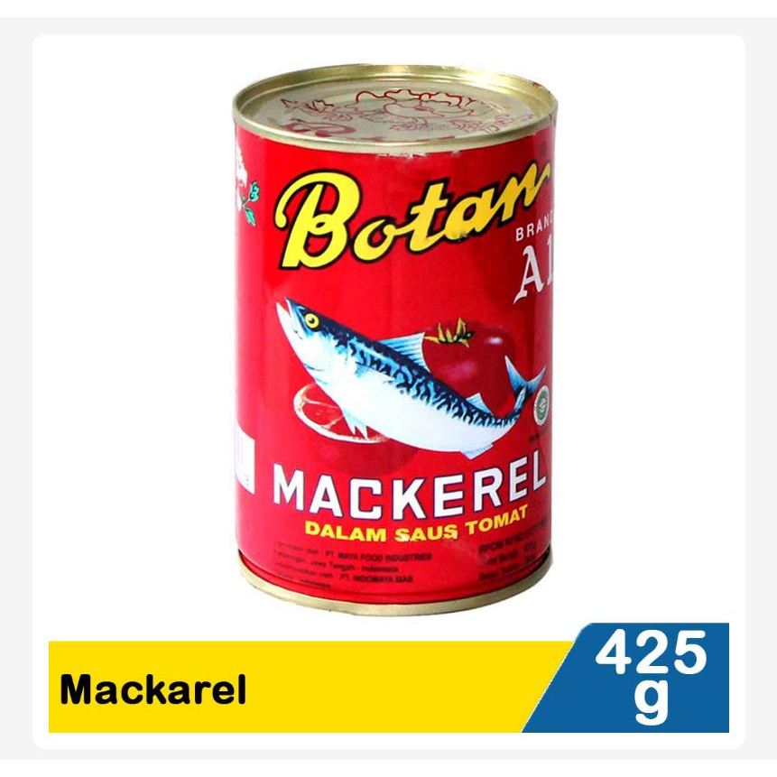 

Botan Mackarel / Botan Sardines Premium In Tomato Sauce 425 gr