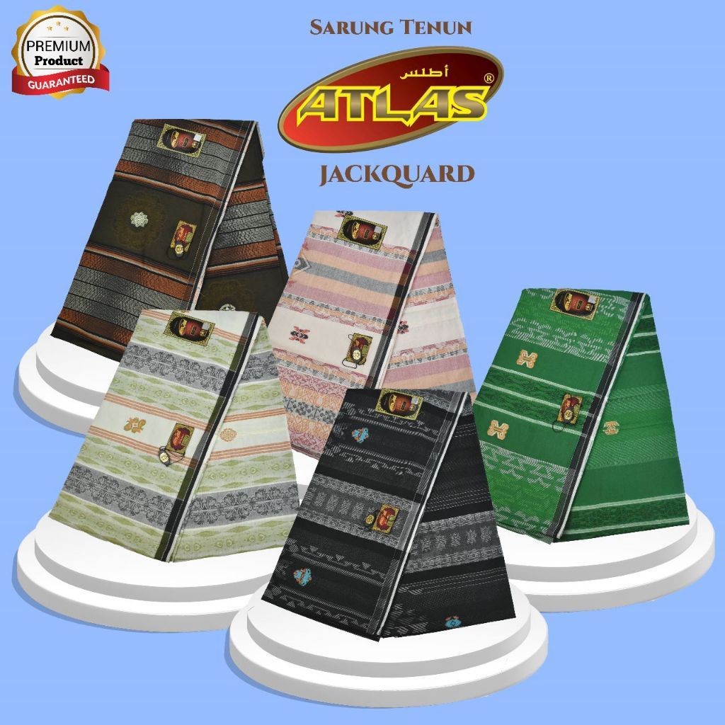 Sarung premium atlas songket jacquard