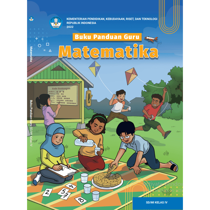 

Buku Panduan Guru HET Matematika SD/MI IV Kurikulum Merdeka Kemendikbud
